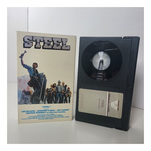 Steel BETA Tape Betamax (Not VHS) Lee Majors - Picture 1 of 2